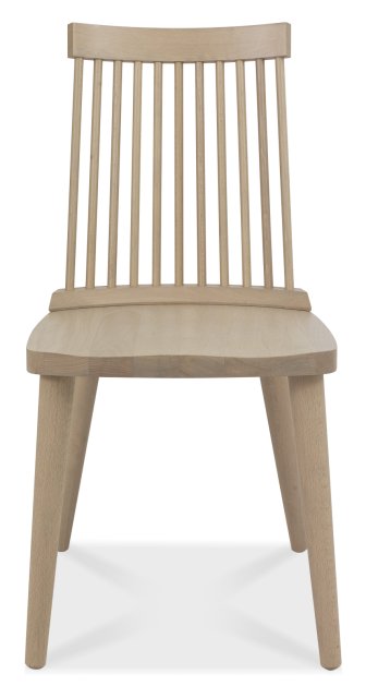 Gallery Collection Spindle Chair - Scandi Oak (Pair) - Grade A3 - Ref #0489B