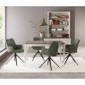 Premier Collection Bergen Grey Washed Oak & Soft Grey 4-6 Extension Table