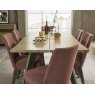 Premier Collection Cadell Aged Oak 6 Seater Dining Table