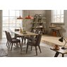 Premier Collection Cadell Aged Oak Lamp Table