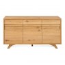 Premier Collection Cadell Rustic Oak Wide Sideboard
