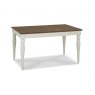 Premier Collection Hampstead Soft Grey & Walnut 4-6 Extension Table - Rectangular