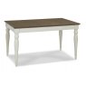 Premier Collection Hampstead Soft Grey & Walnut 6-8 Extension Table - Rectangular