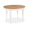 Premier Collection Hampstead Two Tone 4-6 Extension Dining Table