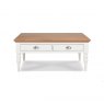 Premier Collection Hampstead Two Tone Coffee Table - Turned Leg