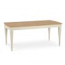 Premier Collection Montreux Pale Oak & Antique White 6-8 Extension Table