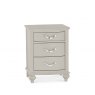 Premier Collection Montreux Urban Grey 3 Drawer Nightstand