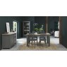 Premier Collection Oakham Dark Grey & Scandi Oak Bookcase