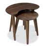Premier Collection Oslo Walnut Nest Of Lamp Tables