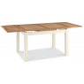 Premier Collection Provence Two Tone 4-6 Draw Leaf Extension Dining Table