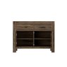 Premier Collection Turin Dark Oak Narrow Sideboard