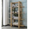 Premier Collection Turin Light Oak Open Shelf Unit