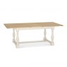 Signature Collection Chartreuse Aged Oak & Antique White 4-10 Extension Table