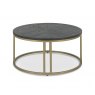 Signature Collection Chevron Peppercorn Ash Coffee Table