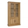 Signature Collection Westbury Rustic Oak Display Cabinet