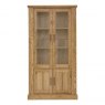 Signature Collection Westbury Rustic Oak Display Cabinet