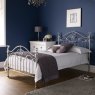 Headboards & Bedsteads Collection Elena Shiny Nickel Bedstead Double 135cm