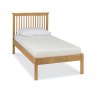 Gallery Collection Atlanta Oak Low Footend Bedstead Single 90cm