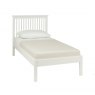 Gallery Collection Atlanta White Low Footend Bedstead Single 90cm