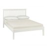Gallery Collection Atlanta White Low Footend Bedstead Double 135cm