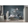 Premier Collection Ashby Soft Grey Slatted Headboard Small Double 122cm