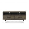 Gallery Collection Vintage Weathered Oak & Peppercorn Entertainment Unit