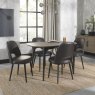 Gallery Collection Vintage Peppercorn Upholstered Chair in Old West Vintage (Pair)
