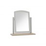 Premier Collection Whitby Scandi Oak & Warm Grey Vanity Mirror