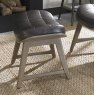 Gallery Collection Vintage Weathered Oak Footstool - Old West Vintage