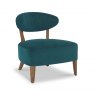 Signature Collection Margot Casual Chair - Sea Green Velvet Fabric