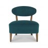 Signature Collection Margot Casual Chair - Sea Green Velvet Fabric