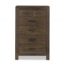 Premier Collection Lyon Walnut 4+2 Drawer Chest