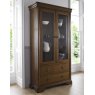 Signature Collection Rochelle Oak Double Display Cabinet