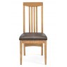 Signature Collection High Park Slatted Chair - Distressed Bonded Leather (Single)