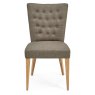 Signature Collection High Park Upholstered Chair - Black Gold Fabric (Single)