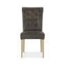 Signature Collection Chartreuse Aged Oak - Bonded Leather Chair (Single)