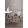 Gallery Collection Rothko - Grey Velvet Fabric Chair with Gold Legs (Pair)