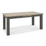 Premier Collection Oakham Scandi Oak 6-8 Seater Table - Dark Grey Legs & 6 Eriksen Grey Velvet Chairs