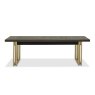 Signature Collection Athena Fumed Oak Wooden Bench