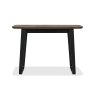 Signature Collection Emerson Weathered Oak & Peppercorn Console Table