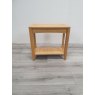Premier Collection Bergen Oak Side Table - Grade A2 - Ref #0034
