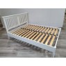 Premier Collection Hampstead White Bedstead King 150cm - Grade A2 - Ref #0080