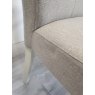 Premier Collection Montreux Soft Grey Uph Chair - Pebble Grey Fabric (Single) - Grade A2 - Ref #0176