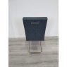 Signature Collection Tivoli Dark Oak Uph Cantilever Chair - Mottled Black Faux Lthr (Single) - Grade A2 - Ref #0243