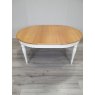 Premier Collection Hampstead Two Tone 4-6 Extension Dining Table - Grade A3 - Ref #0287