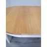 Premier Collection Hampstead Two Tone 4-6 Extension Dining Table - Grade A3 - Ref #0287