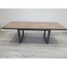 Signature Collection Tivoli Weathered Oak 6-8 Dining Table - Grade A3 - Ref #0359