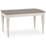 Premier Collection Montreux Grey Washed Oak & Soft Grey 4-6 Extension Table - Grade A3 - Ref #0362