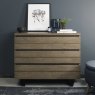 Signature Collection Tivoli Weathered Oak 3 Drawer Chest - Grade A3 - Ref #0376