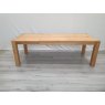 Premier Collection Turin Light Oak Medium End Extension Table - Grade A2 - Ref #0487